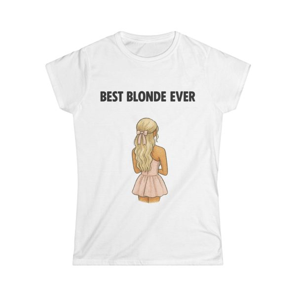'Best Blonde Ever' Casual Tee UK