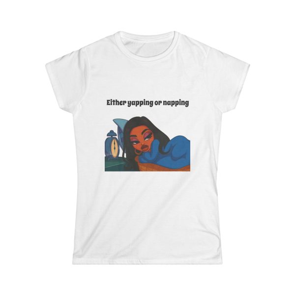 'Either Yapping Or Napping' Casual Tee