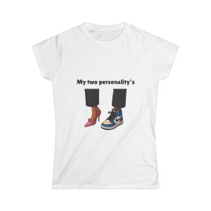 'My Two Personalitys' Casual Tee UK